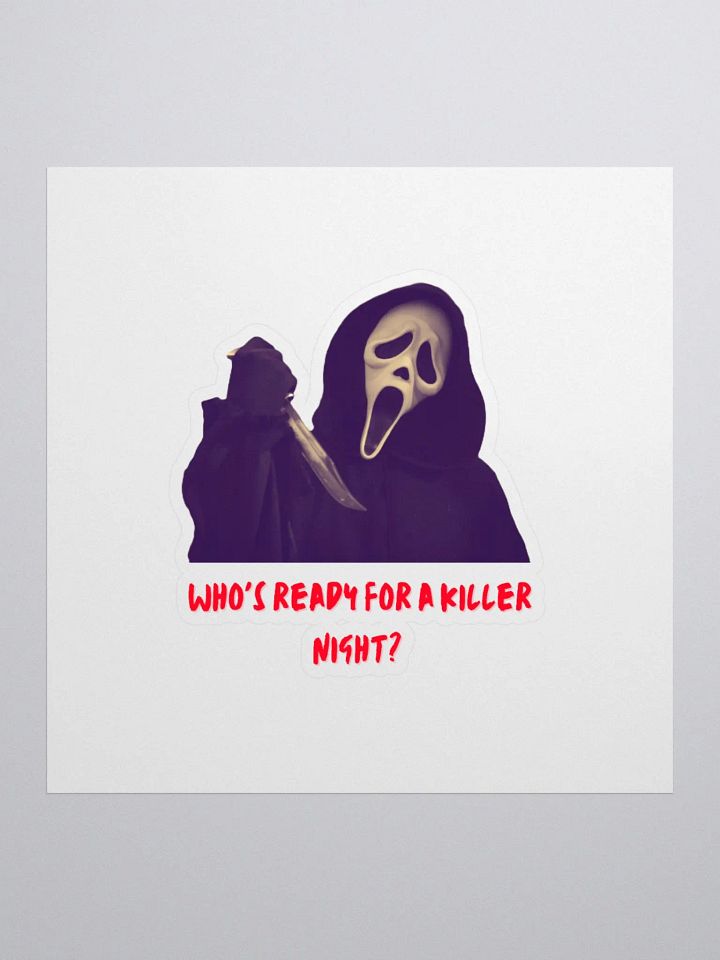 Ghost Face - Killer Night Sticker product image (1)