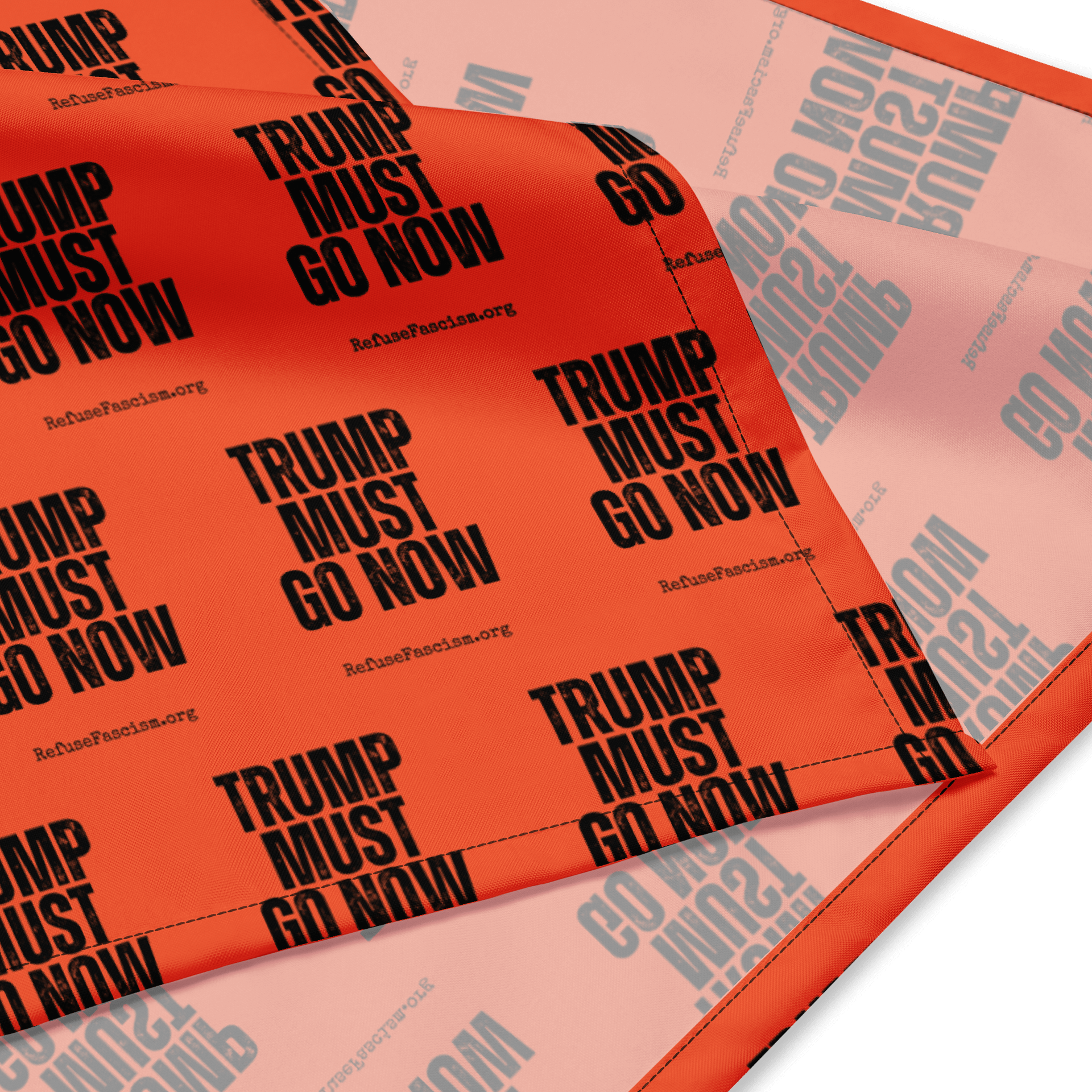 Trump Must Go Now! Bandana product image (4)