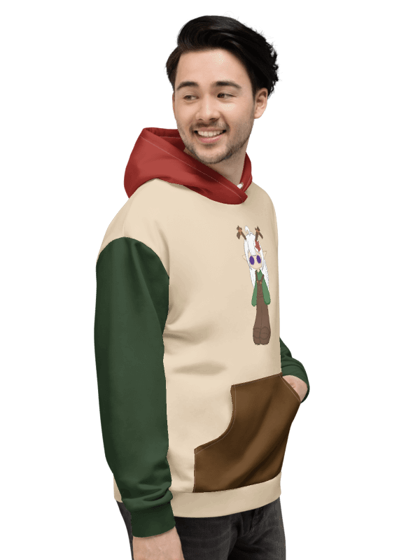 Luna Art Colour Block Hoodie (Sleeve Style 1) product image (7)