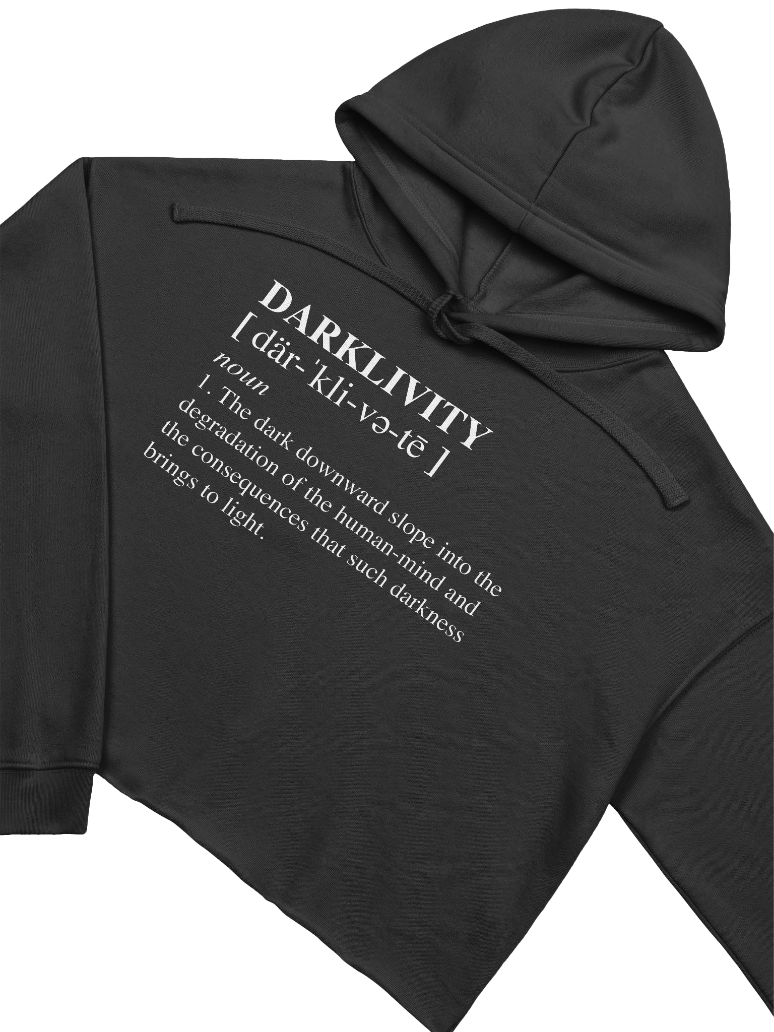 DARKLIVITY Definition Crop Hoodie product image (6)