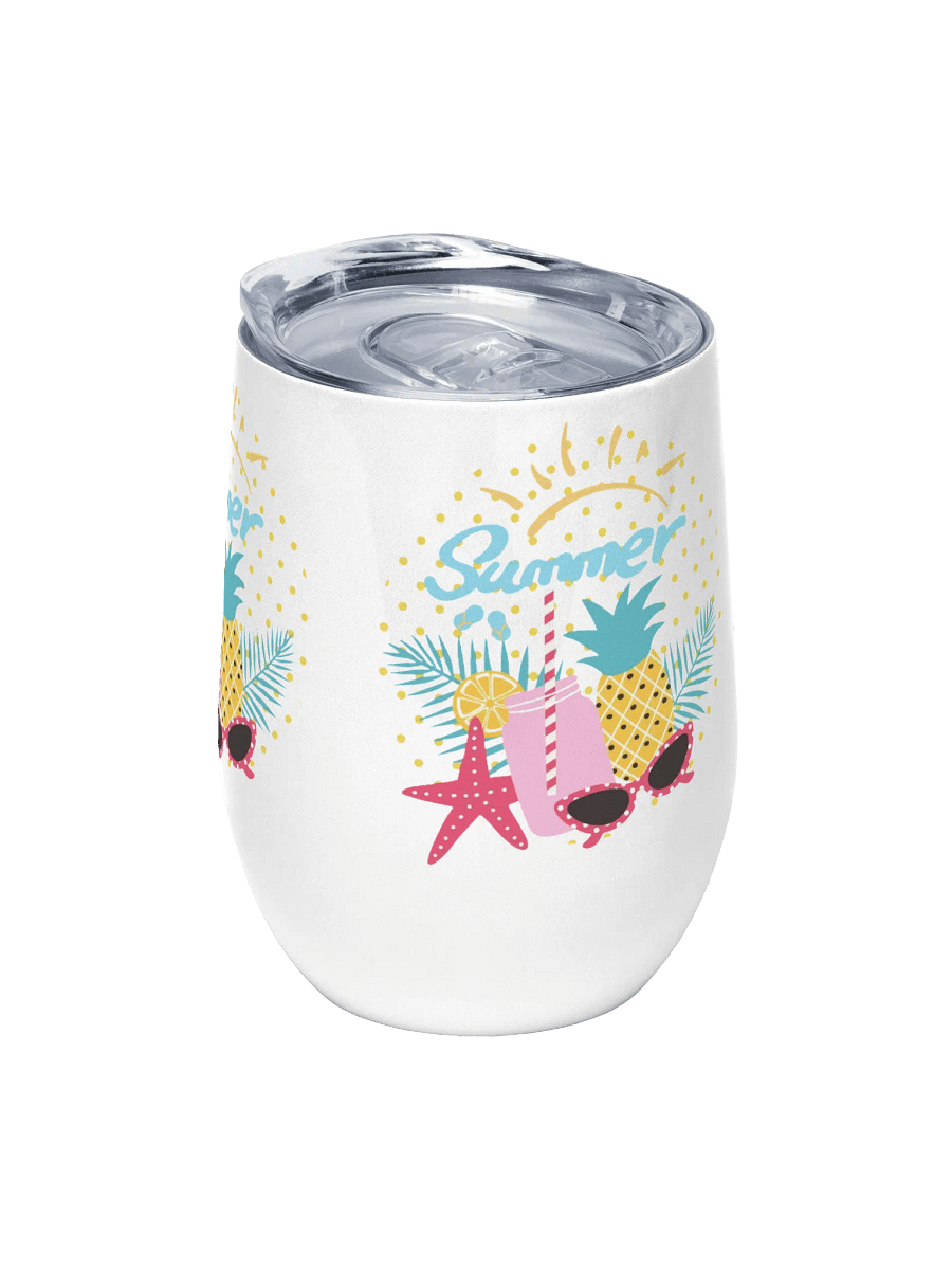 Tropical Vibes Wine Tumbler Trio summer fun gift for moms ladies gents friends colleagues product image (5)