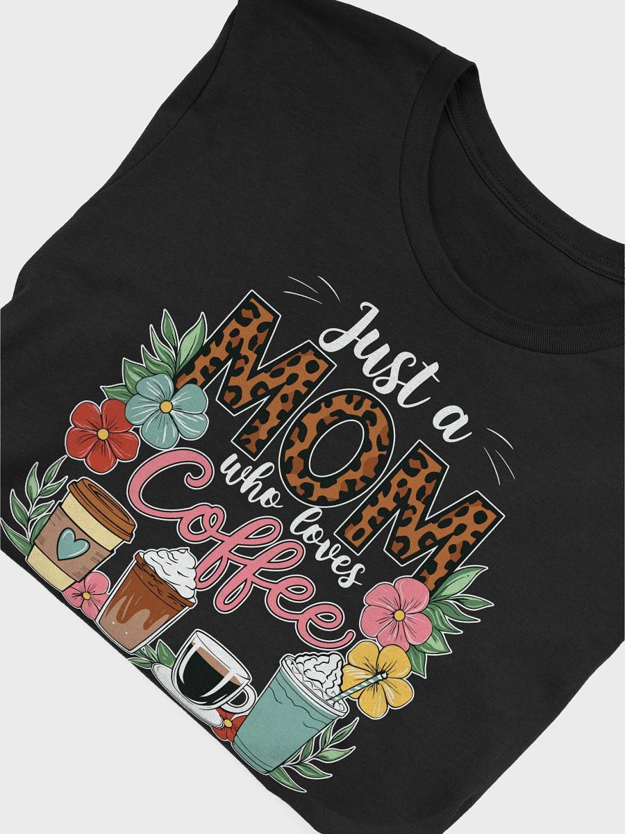 Leopard Mom Loves Coffee T-Shirt product image (5)