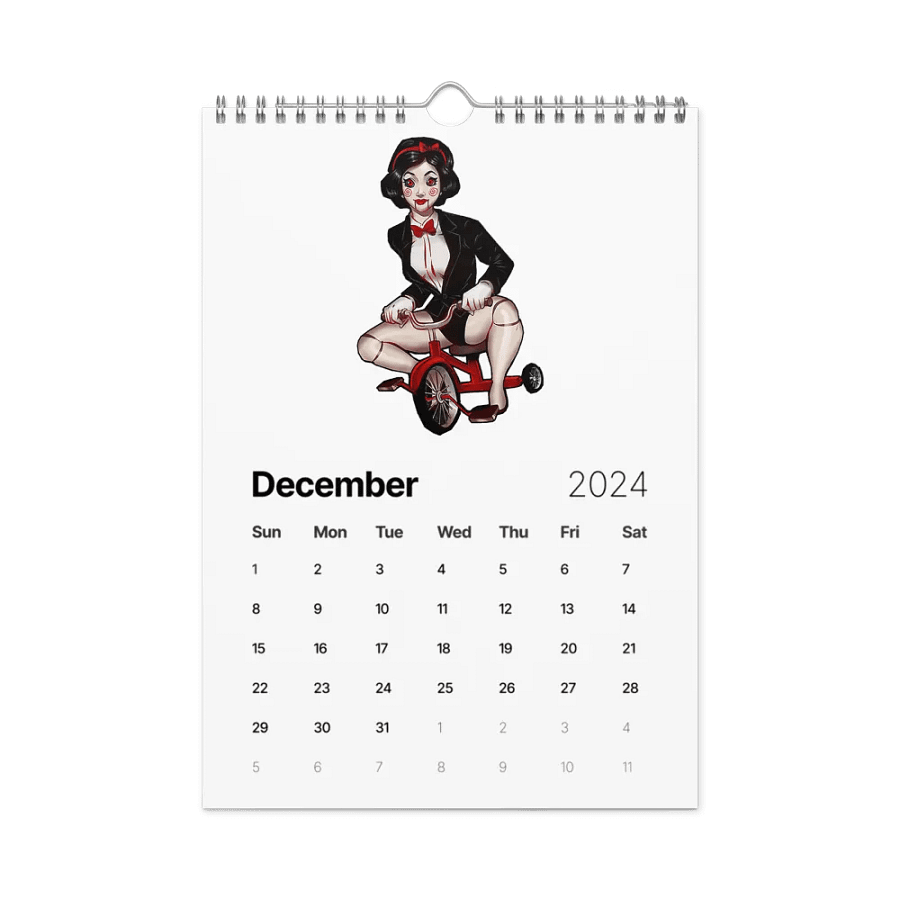 Disney Horror 2024 Wall Calendar product image (4)