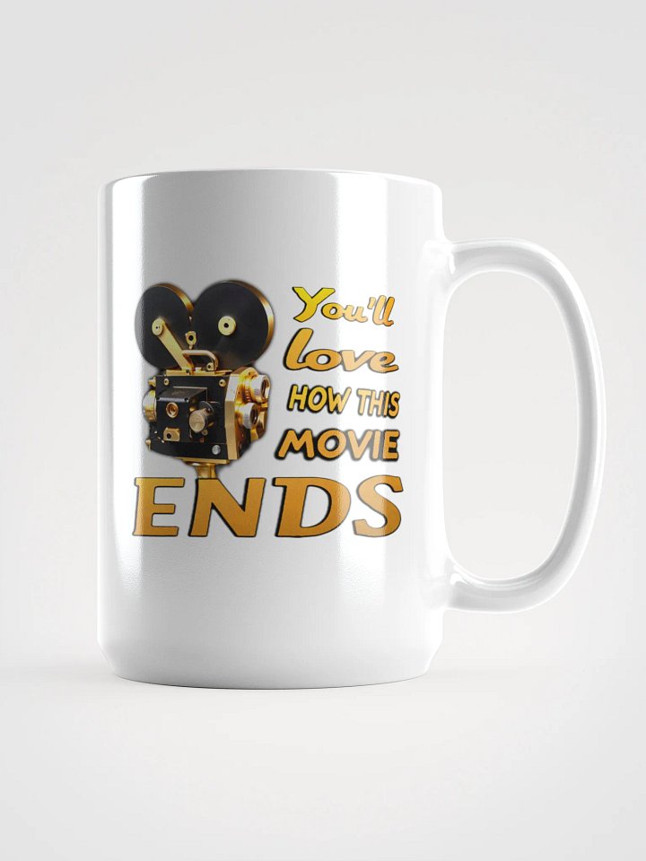 Q White Glossy Mug product image (1)