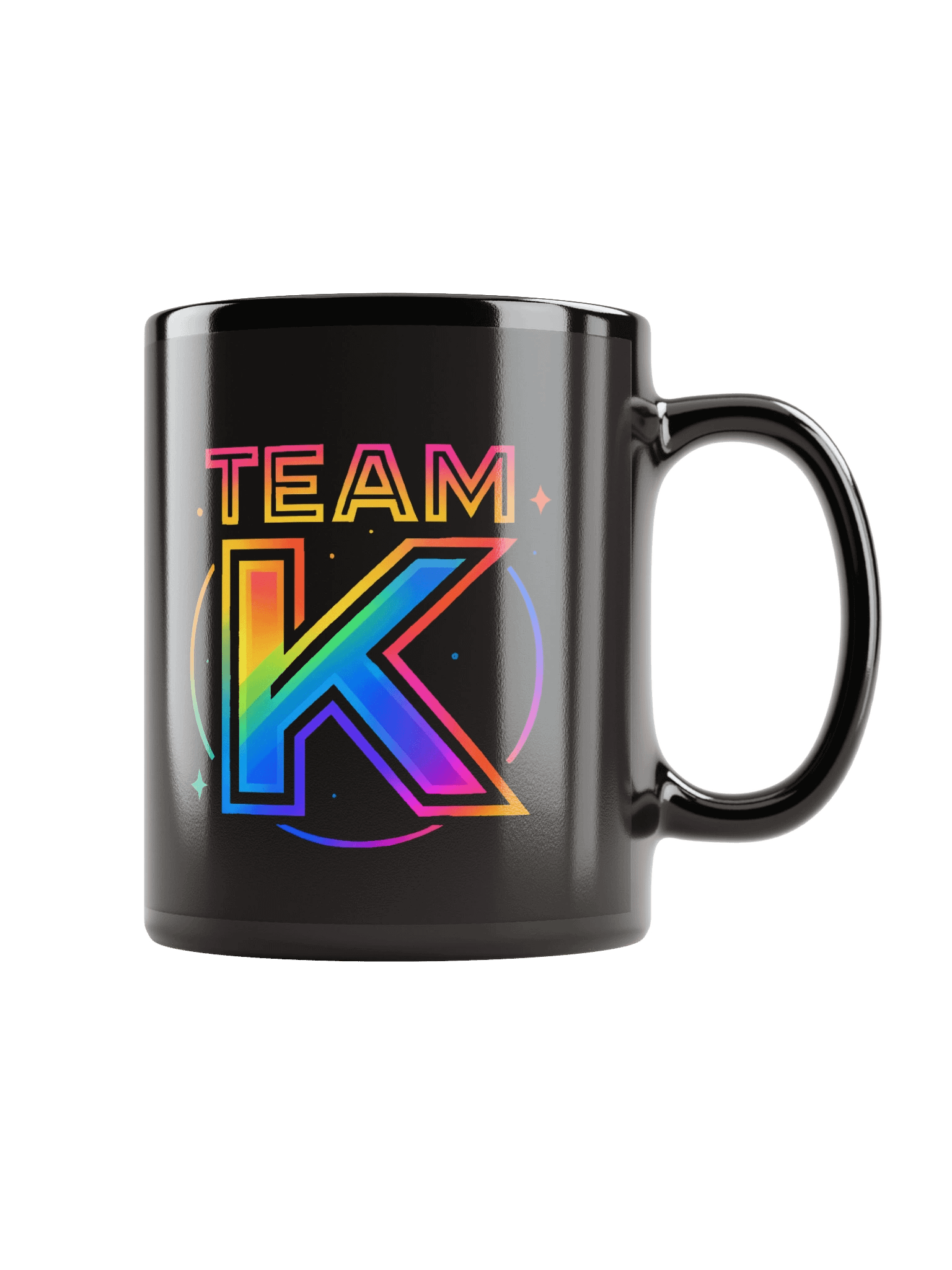TEAM K Pride 1 Black Mug product image (1)
