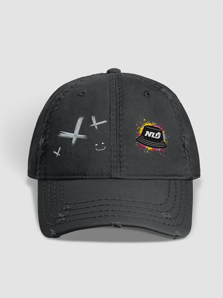 NLD Splash Distressed Dad Hat product image (1)