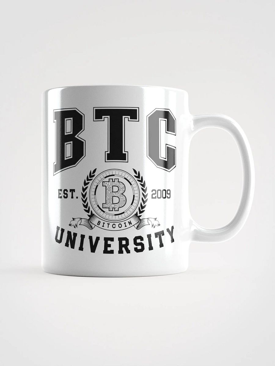 Bitcoin BTC University College Crypto Currency Blockchain Mug product image (2)