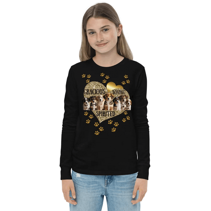 Pawsitively Gracious Long Sleeve Tee product image (1)