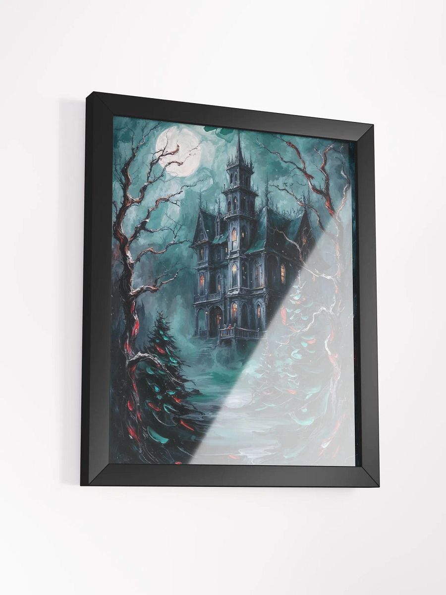 Ominous Gothic Manor Framed Poster product image (11)