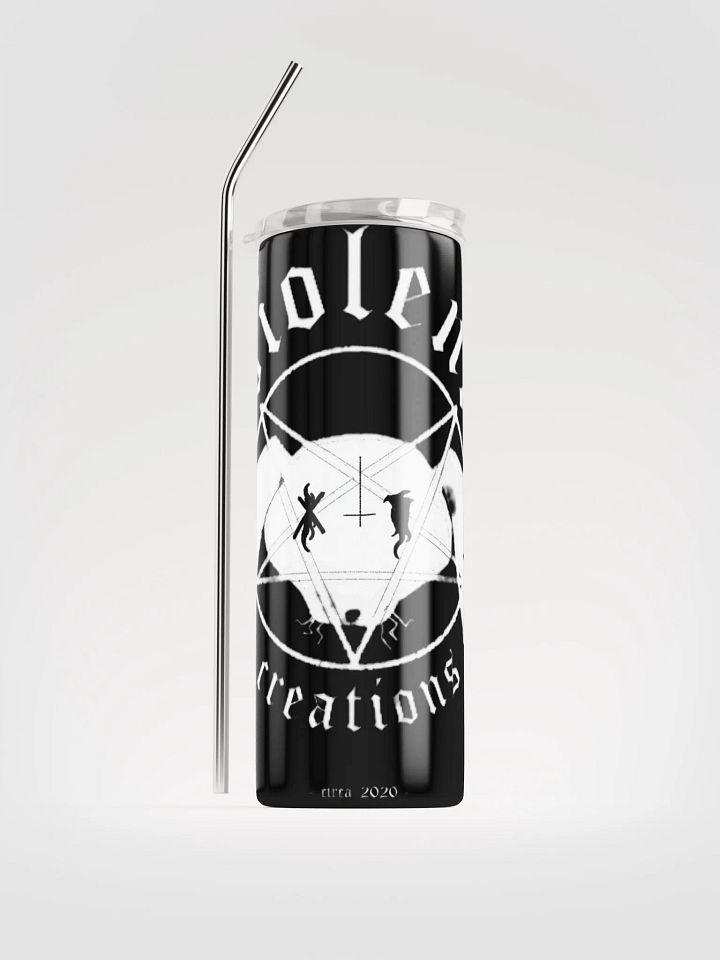 Black Metal Bunny Tumbler product image (1)