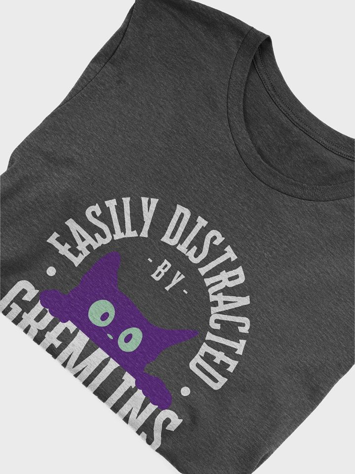 EASILY DISTRACTED DARK T-SHIRT product image (21)