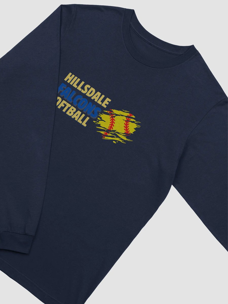 Hillsdale Falcons Softball Long Sleeve Shirt product image (7)