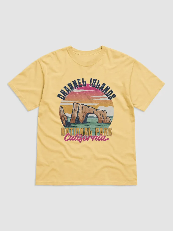 Channel Islands National Park, California Tee | Retro-Style Western T-Shirt for Travel and Road Trips product image (2)