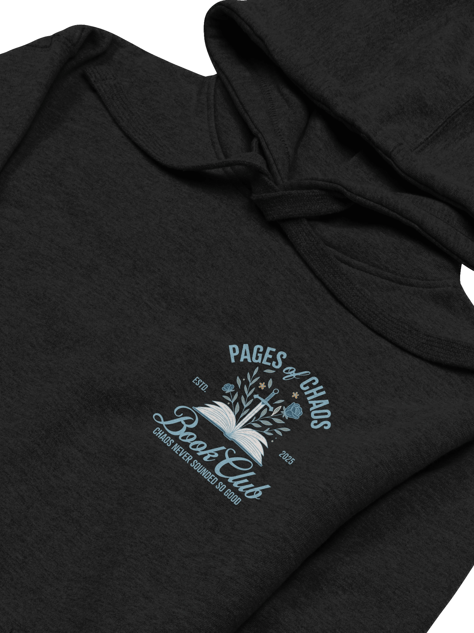 Pages of Chaos Book Club Hoodie (Dark) product image (11)