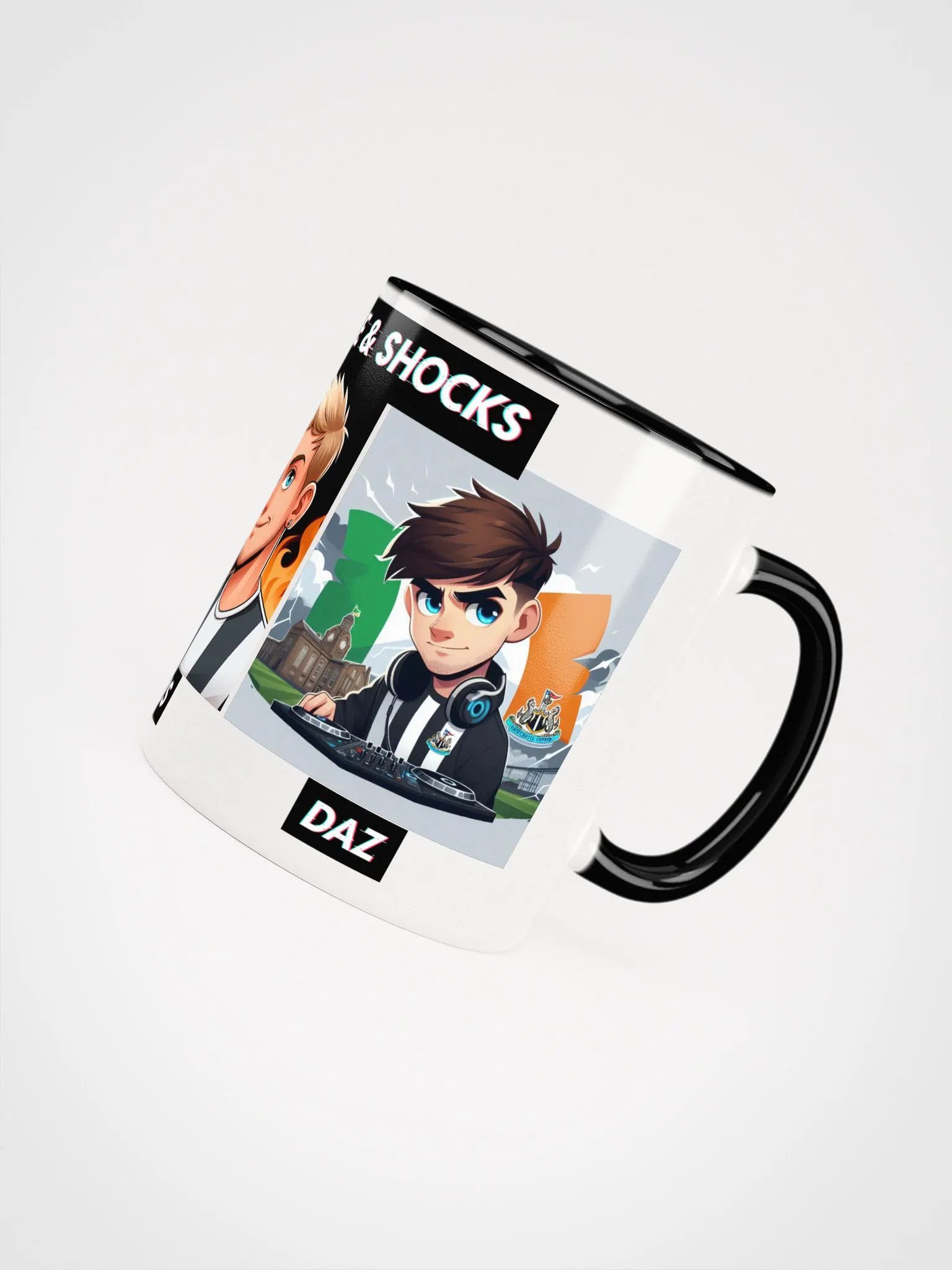 Loaded Trio Brandy, Blaze & Shocks Character Illustrations Mug product image (43)