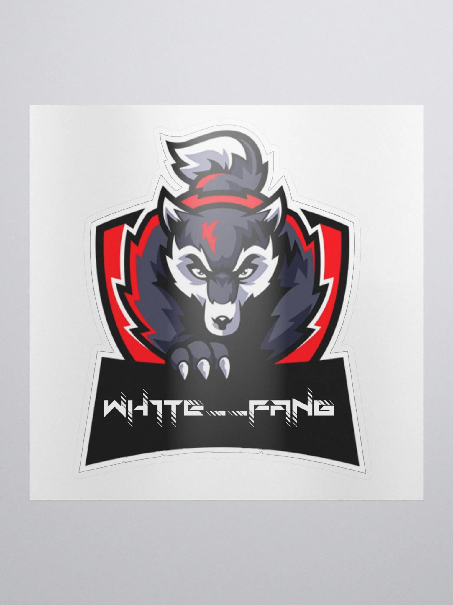 WH1TEFANGTTV Stickers product image (1)