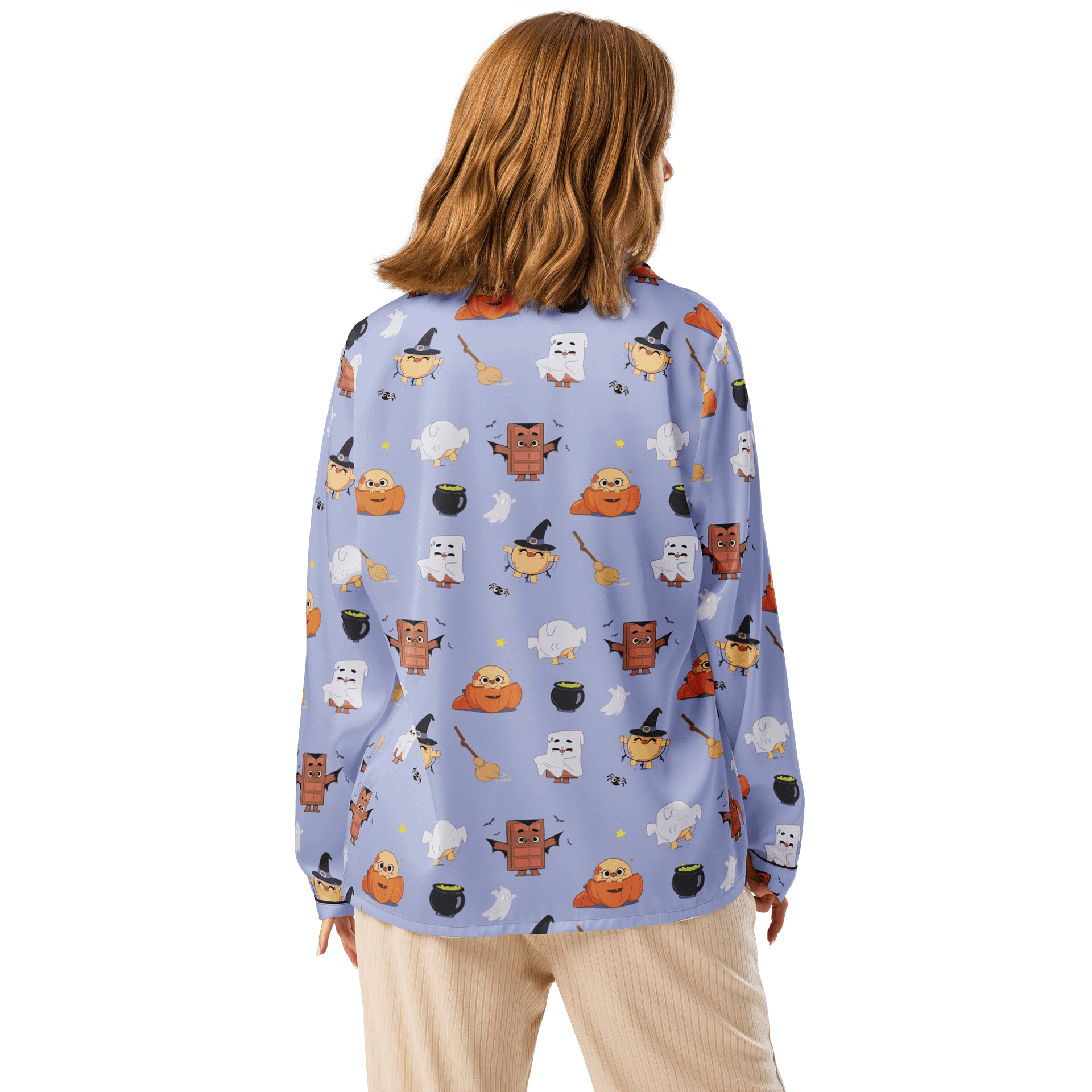 Let’s Get Spooky |Halloween Women's Pajama Top product image (2)