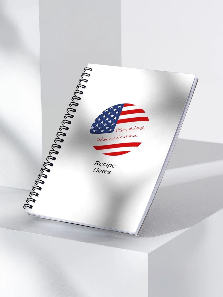 Cooking Americana Recipe Notes Notebook product image (3)