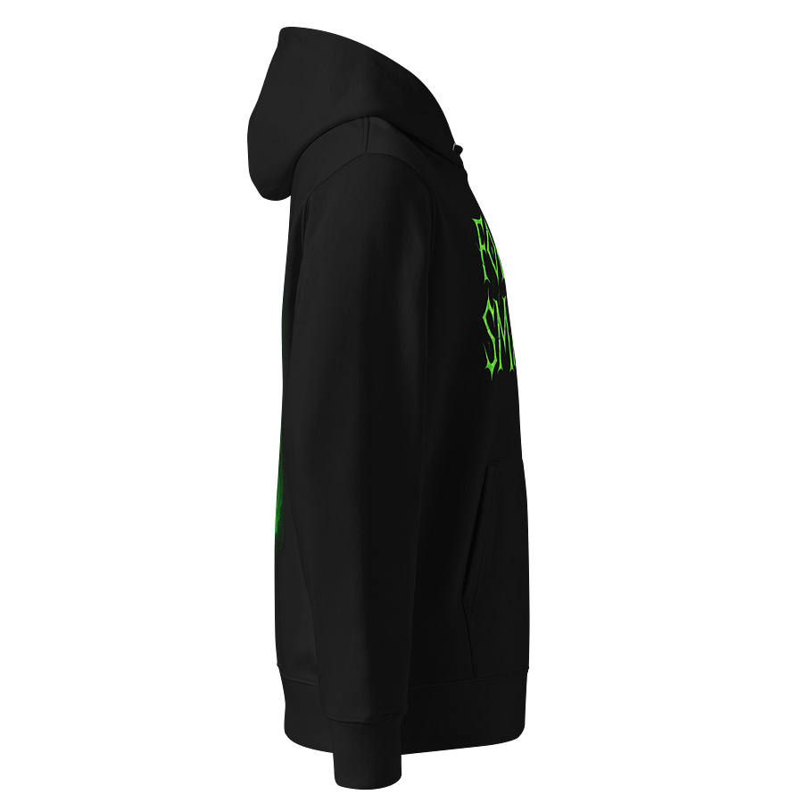 Forever Smacked – Green Flame Skeleton Unisex Hoodie product image (7)
