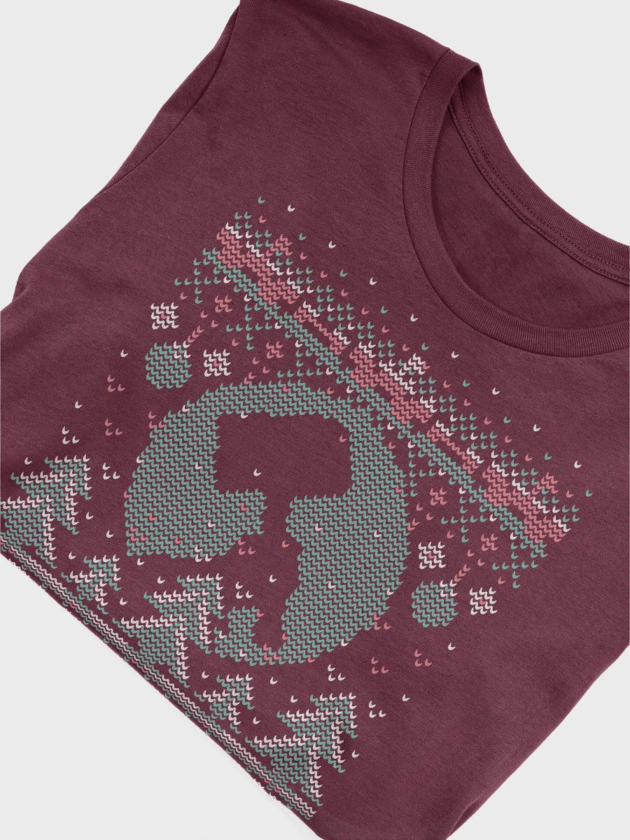 Christmas Tee Maroon product image (3)