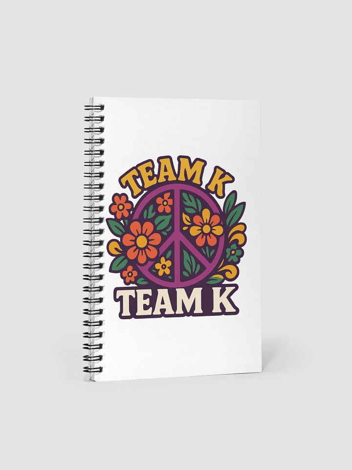 Team K 1960's Spiral Notebook product image (1)