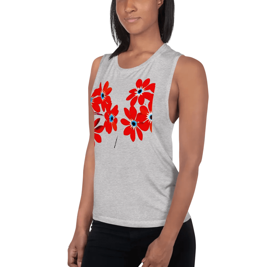 Bella+Canvas Women's Flowy Muscle Tank by Bella+Canvas product image (3)