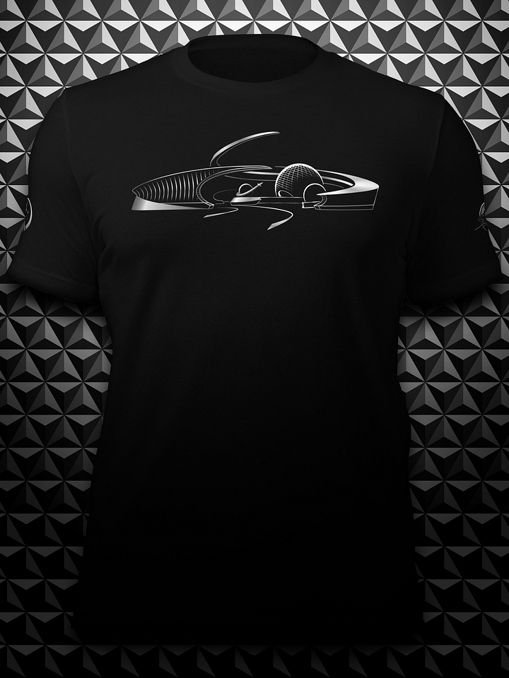 SPACE Line Art Unisex T-Shirt product image (1)