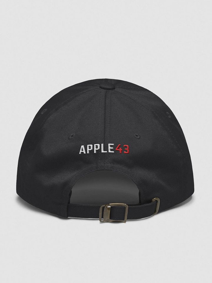 "43" Red & Black Embroidered Hat product image (2)
