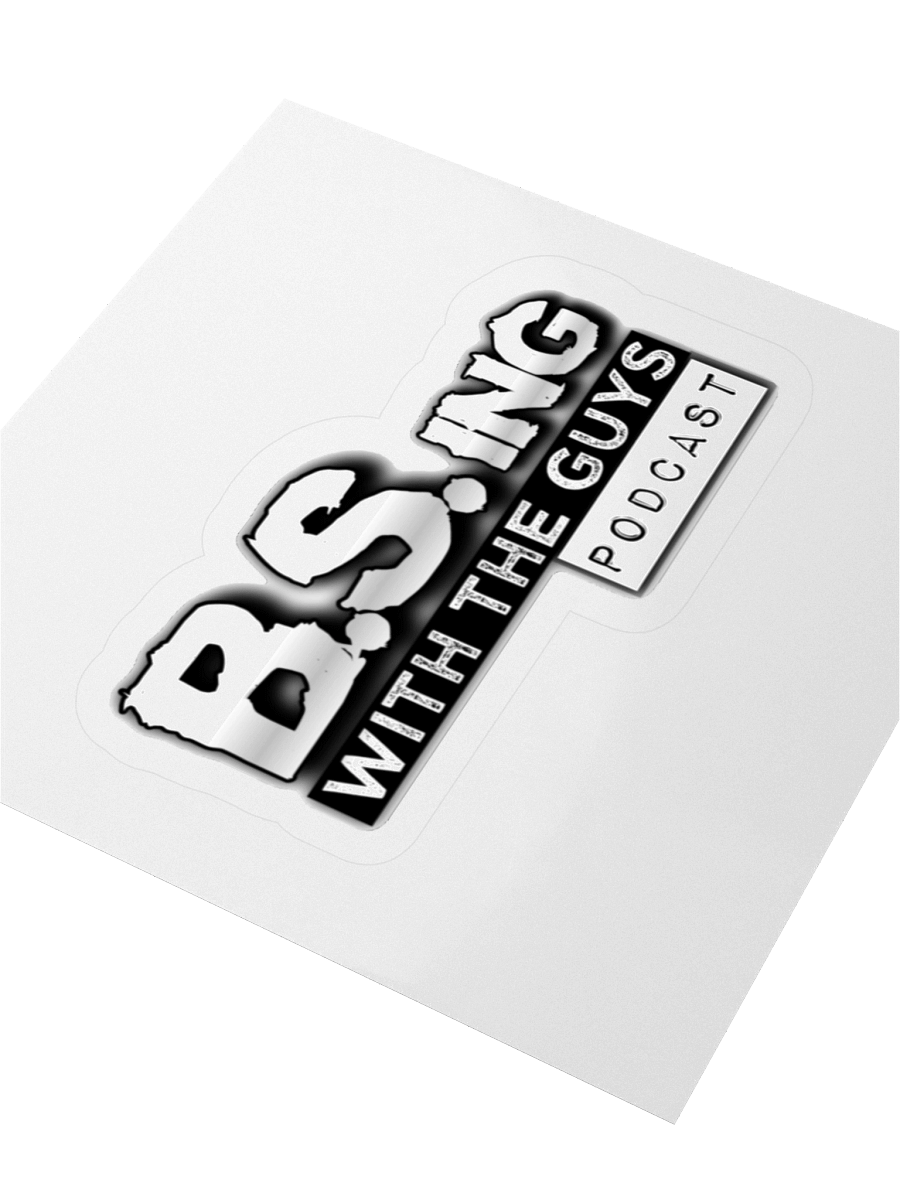 B.S.ing With The Guys classic logo decal product image (7)