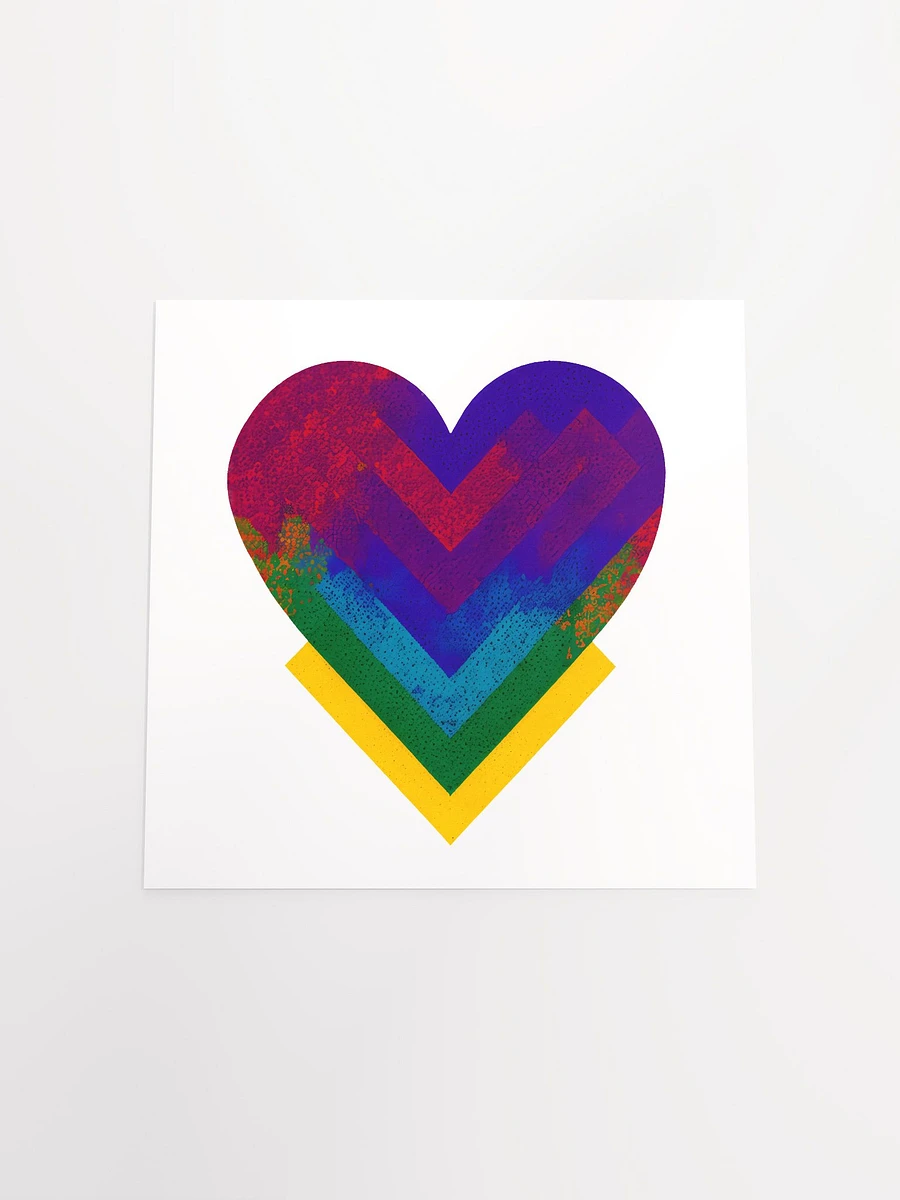 Rainbow Heart #15 - Print product image (4)