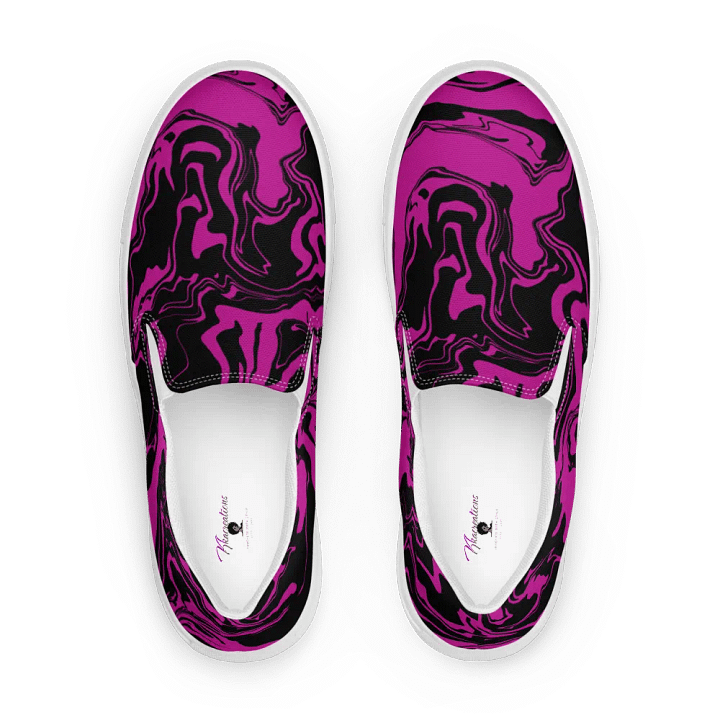 Magenta Swirl Slip-Ons product image (2)