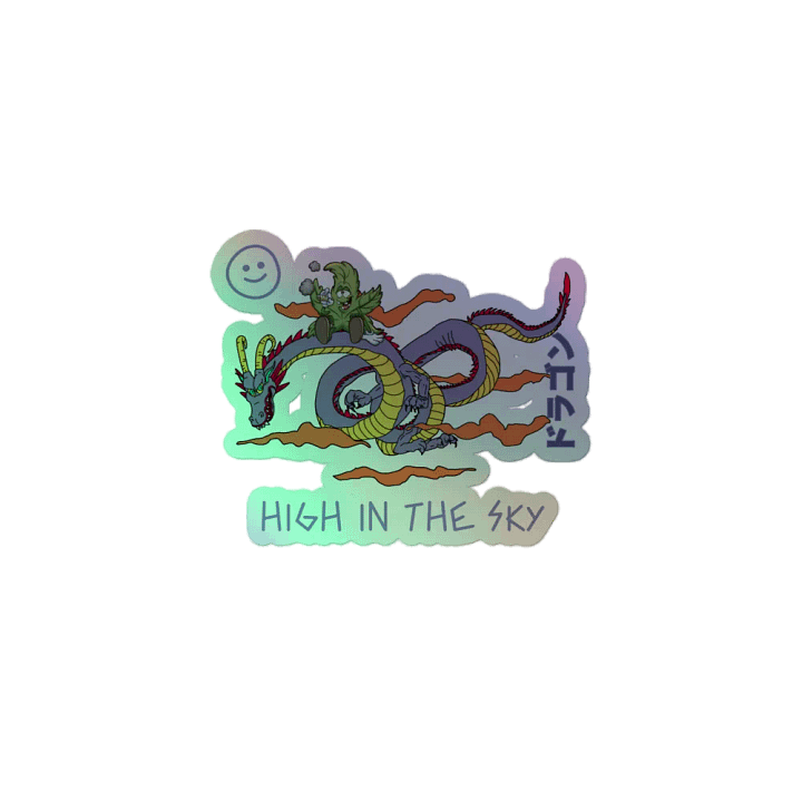 Dragon Dreamland Holographic Sticker Sheet product image (2)