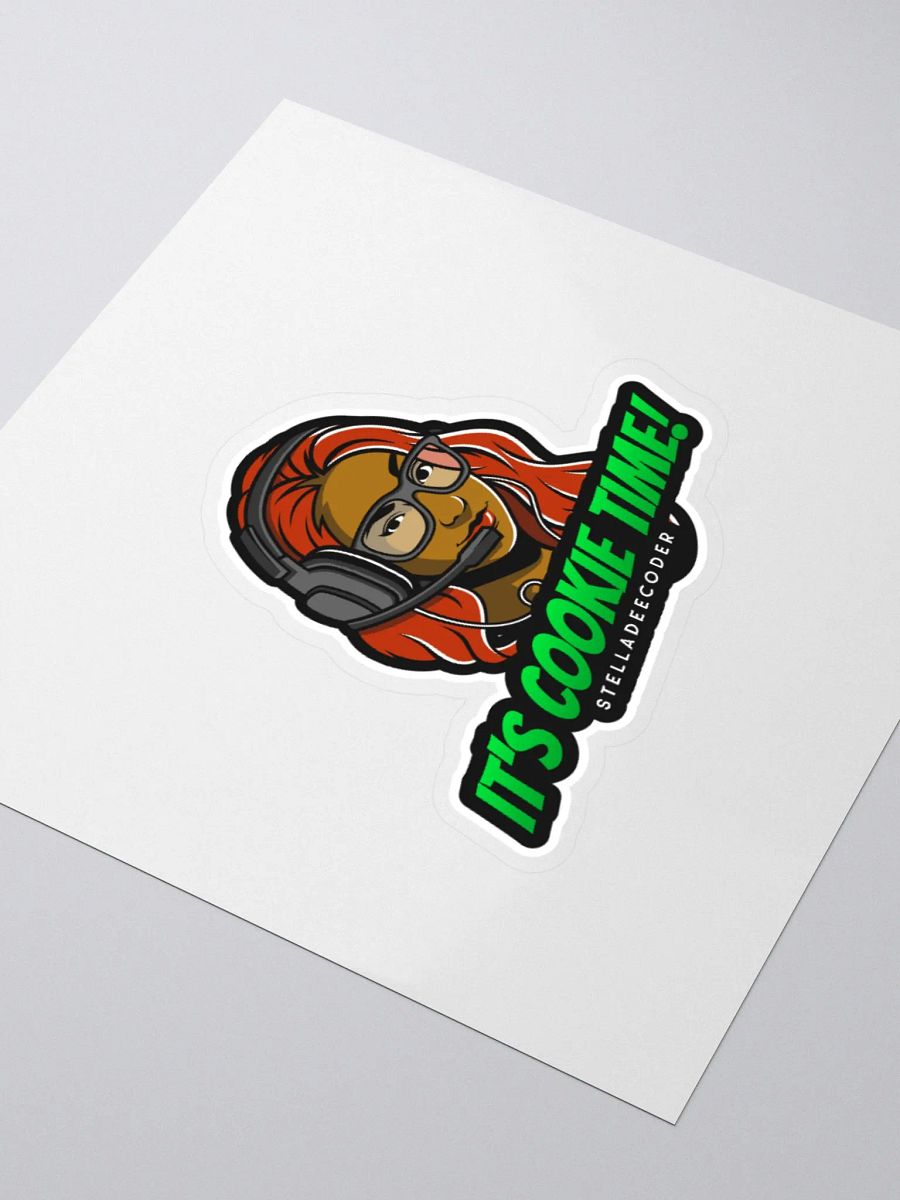 It's Cookie Time Sticker product image (3)