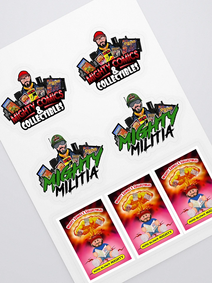 Mighty Comics Stickers product image (1)