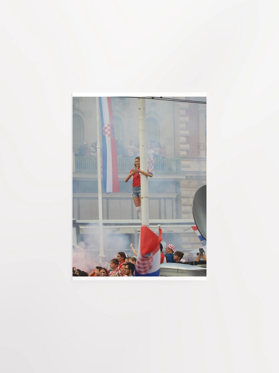 Zagreb - Ban Jelacic Square - World Cup celebration, 2018 - print/poster product image (4)