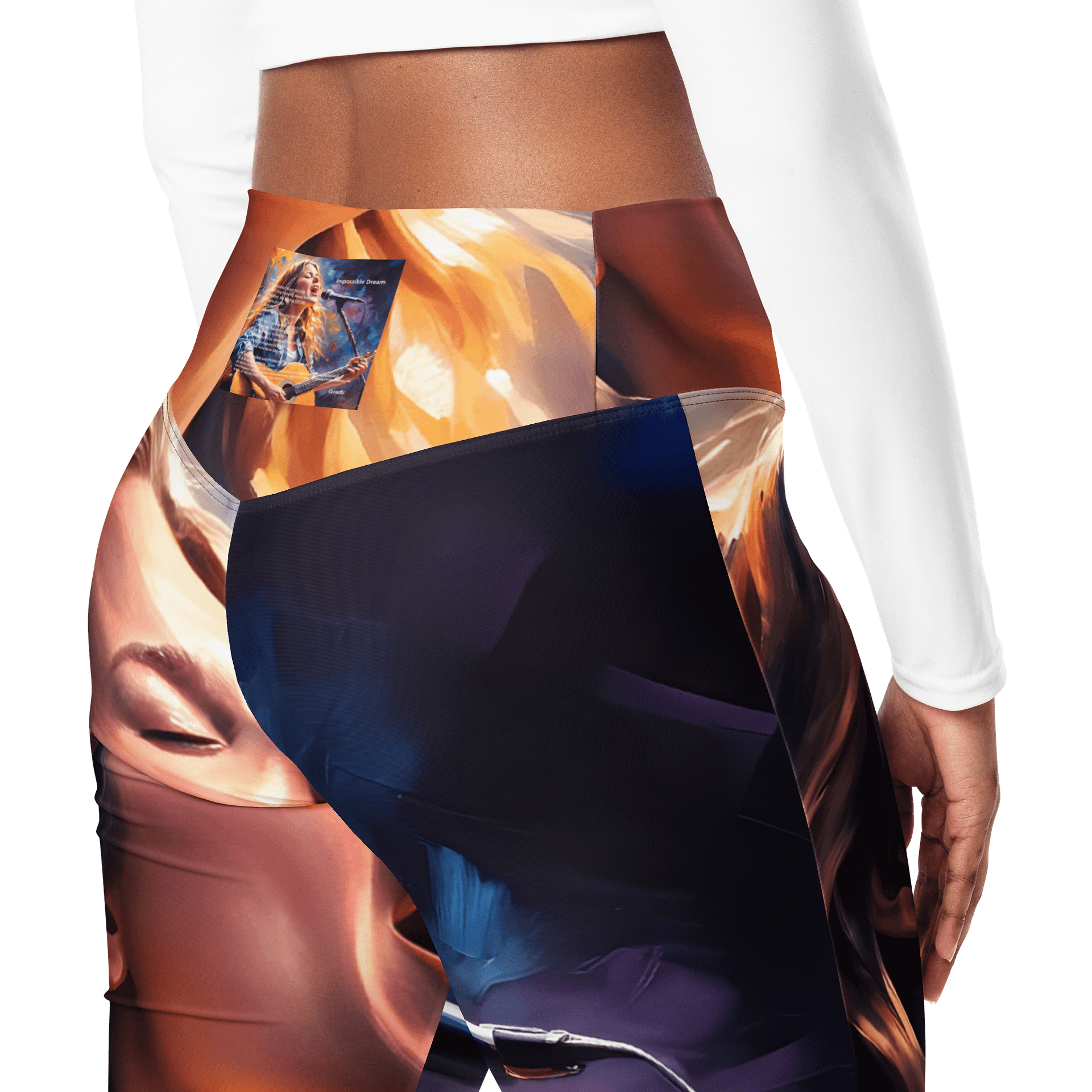 'Impossible Dream' EcoChic Flare Leggings product image (5)