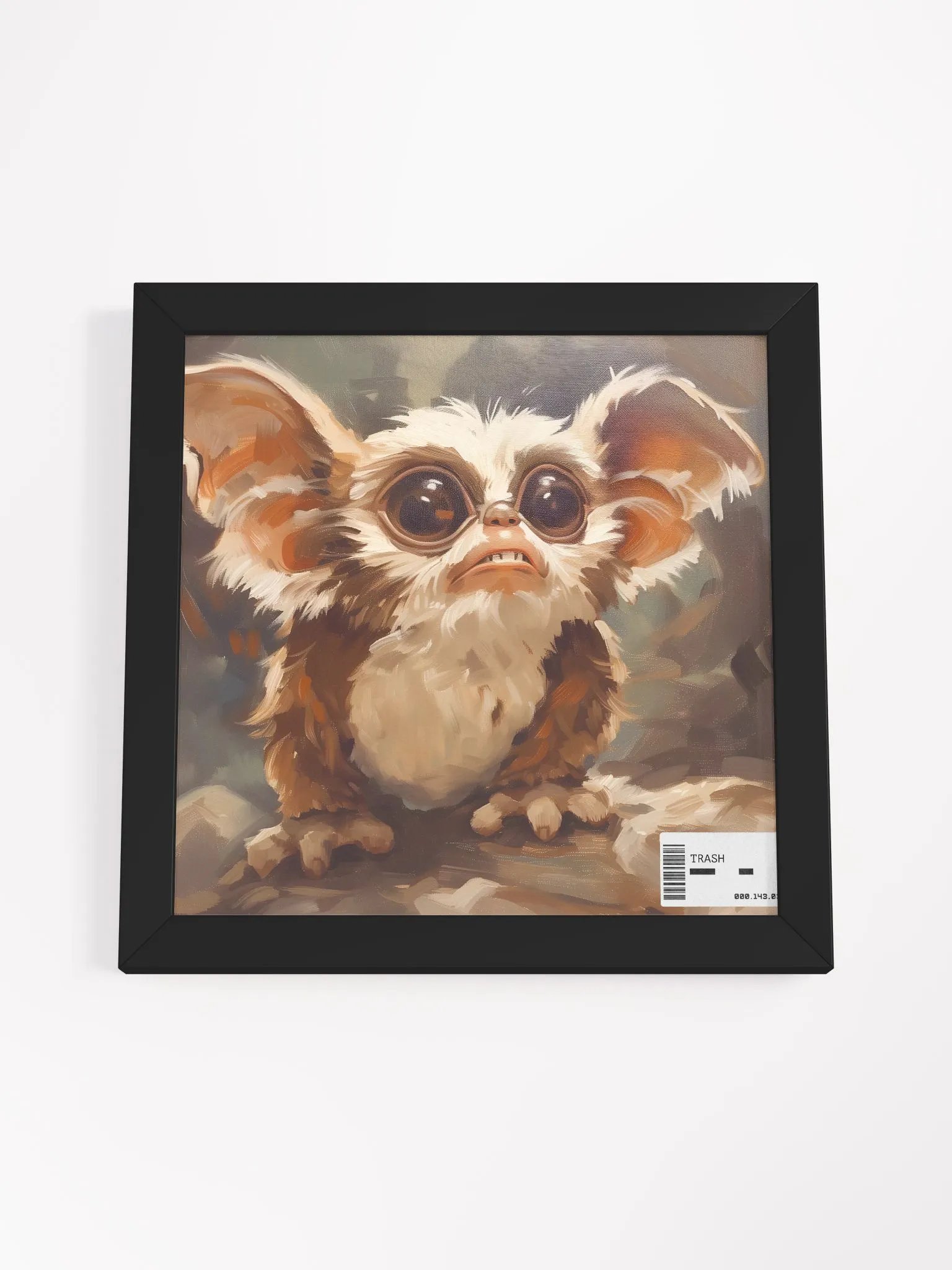 Don't Eat Trash After Midnight Framed Print product image (14)