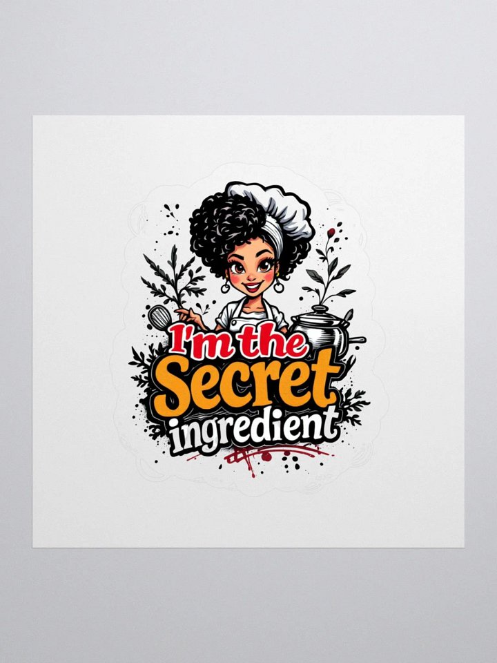 Secret Ingredient Chef Sticker product image (2)