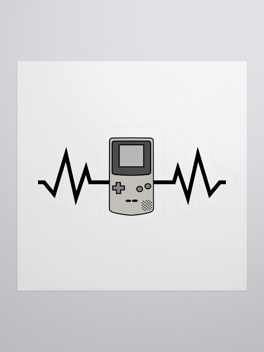 Gamer Pulse Gameboy Sticker product image (1)