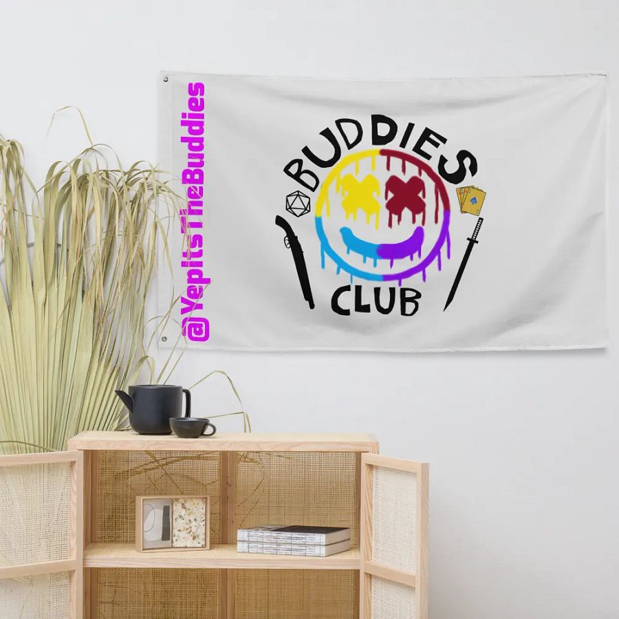 Buddies Club Flag (Light Mode) product image (7)