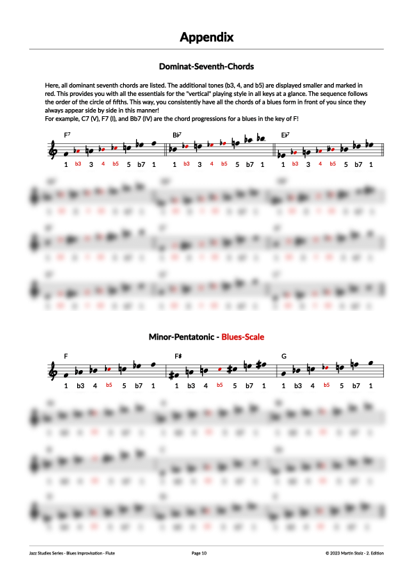 7 Steps to the perfect Blues-Solo - Flute product image (11)