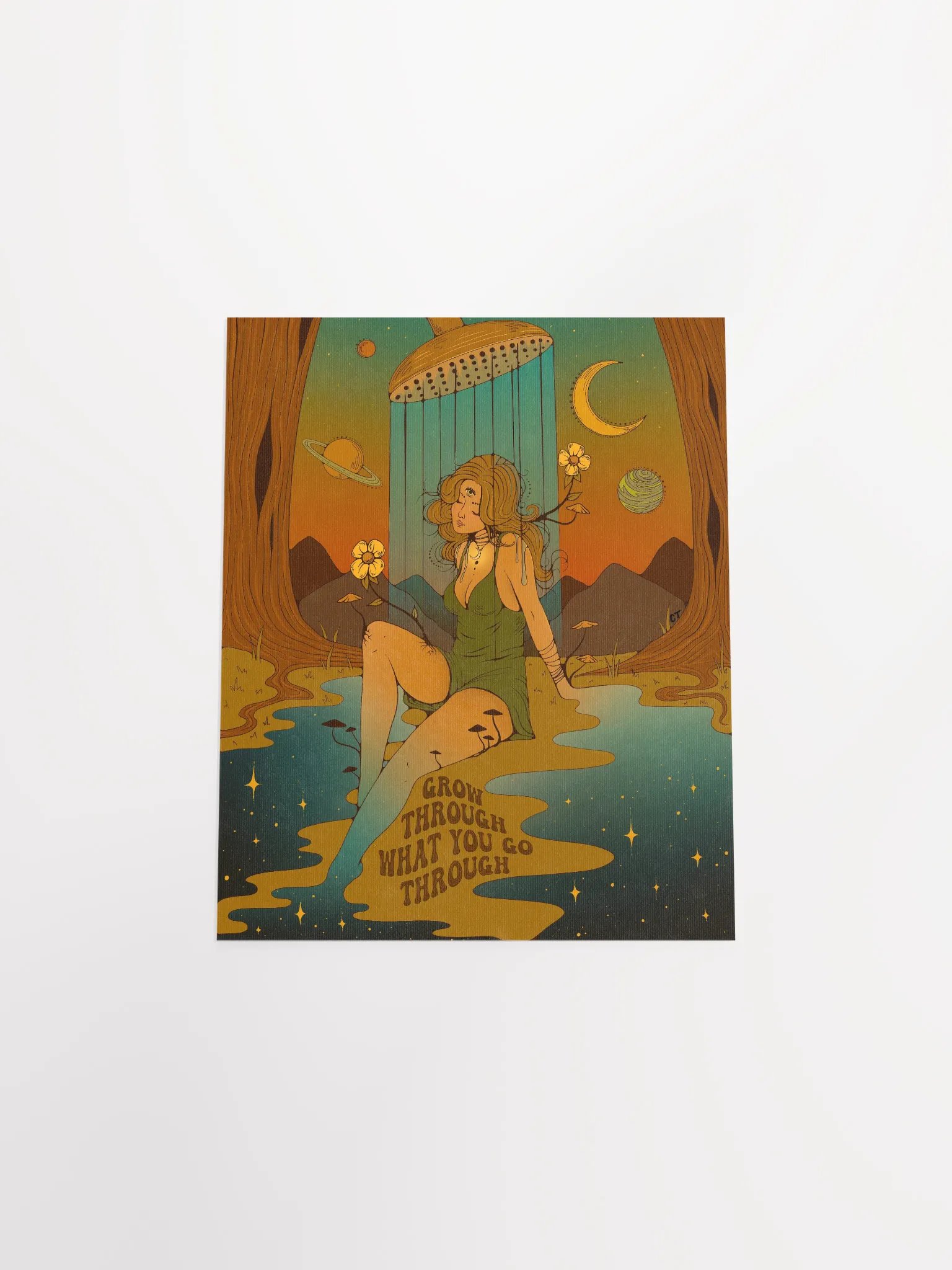 Matte Poster - Grow Through It product image (4)