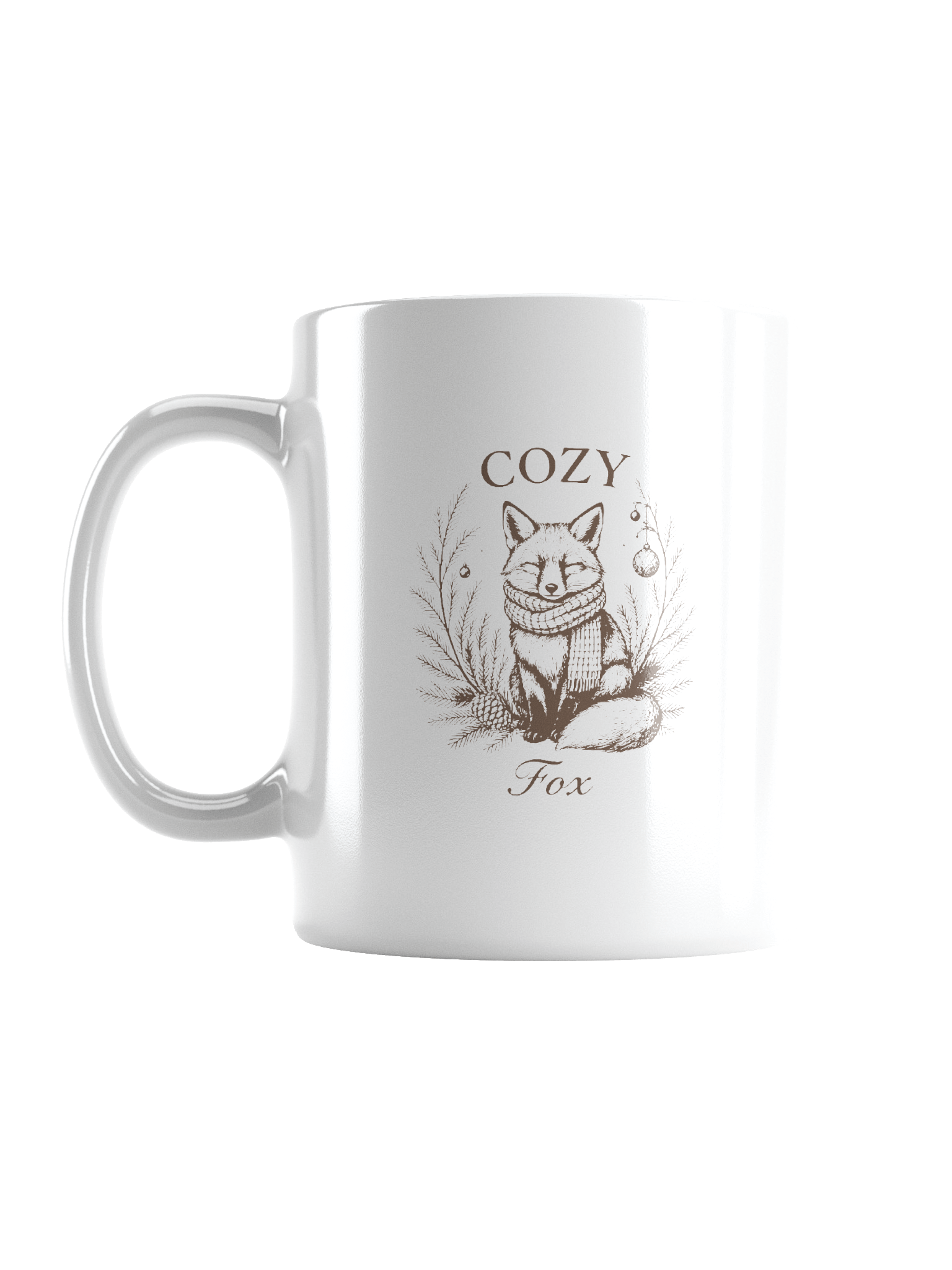 Cozy Fox Vintage Christmas Mug product image (1)