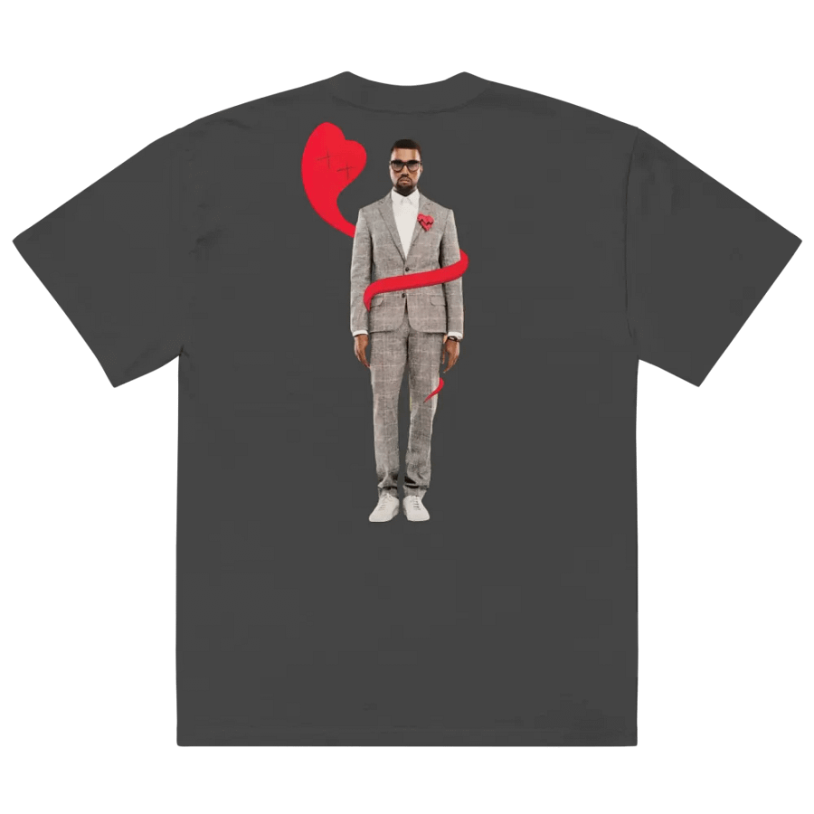 KANYE 808'S & HEARTBREAK OVERSIZED TEE product image (10)