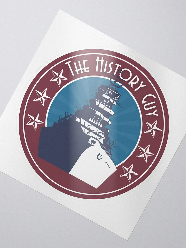 History Ship Sticker product image (1)