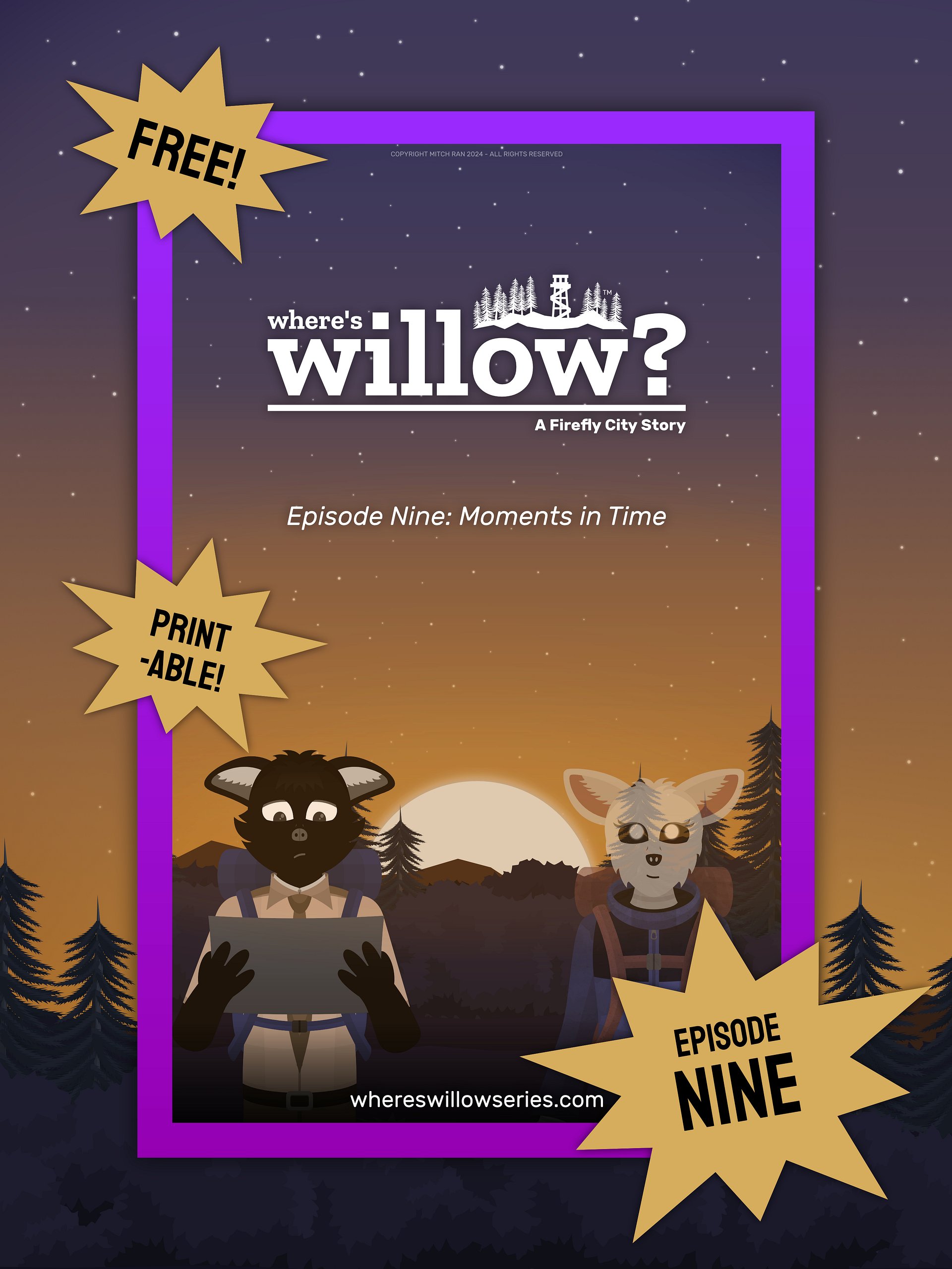 Episode 9: Moments in Time (Digital Poster) | Wheres Willow? - A Firefly City Story product image (1)