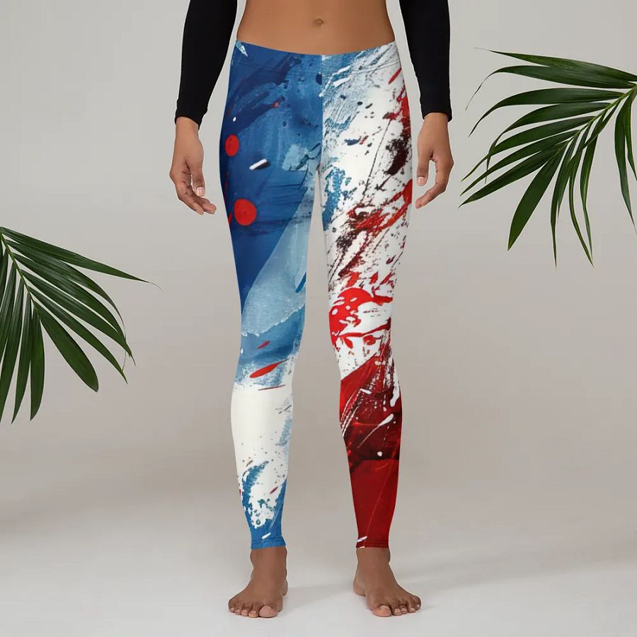 Star-Spangled Splatter Leggings product image (3)
