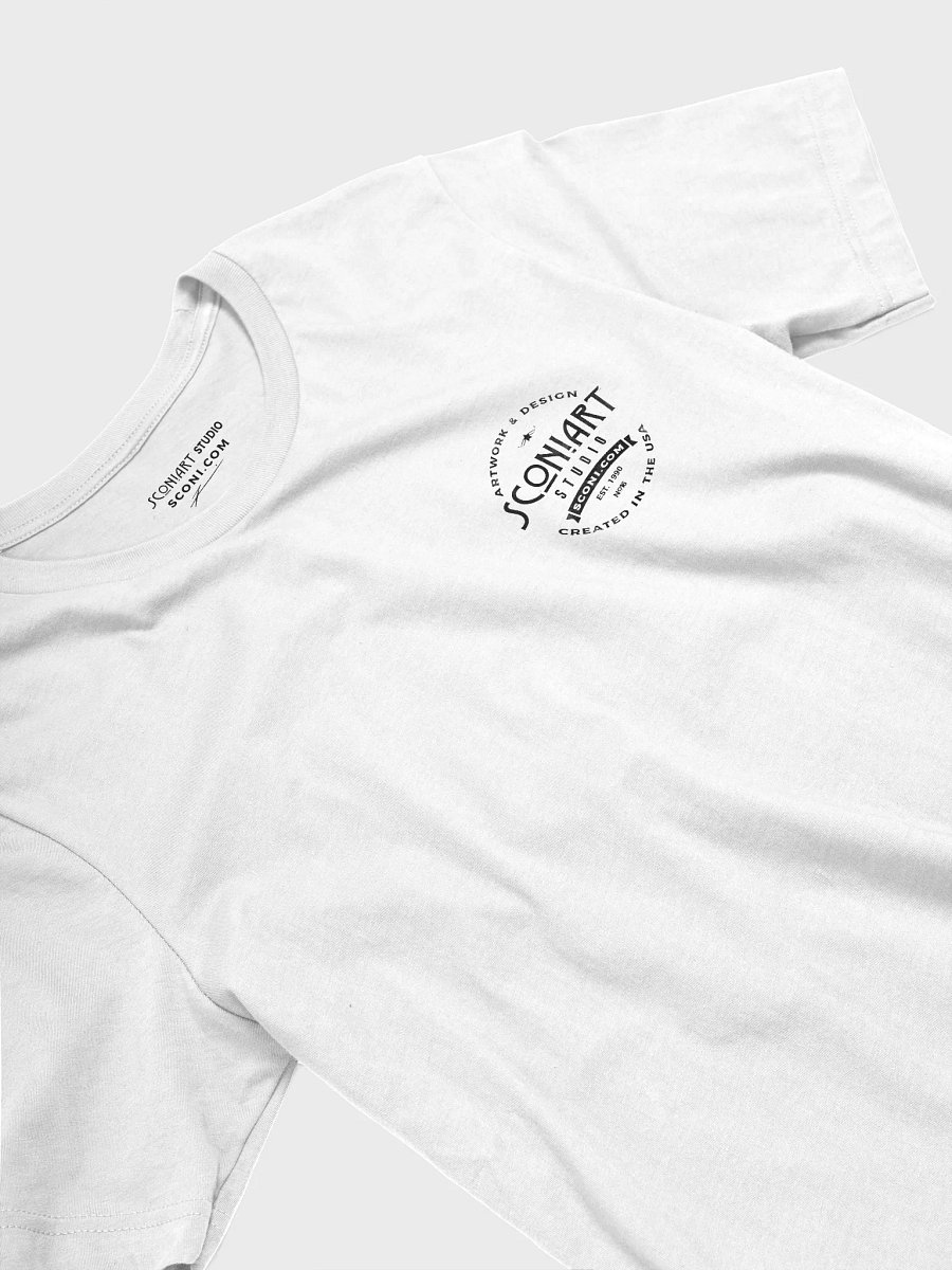 sconiArt b&w design, 'usa' 2. - unisex T-Shirt. product image (3)