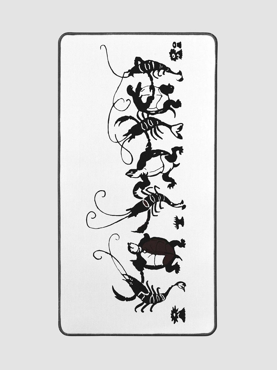 Turtles and Lobsters Dancing Desk Pad - Classic Alice product image (4)