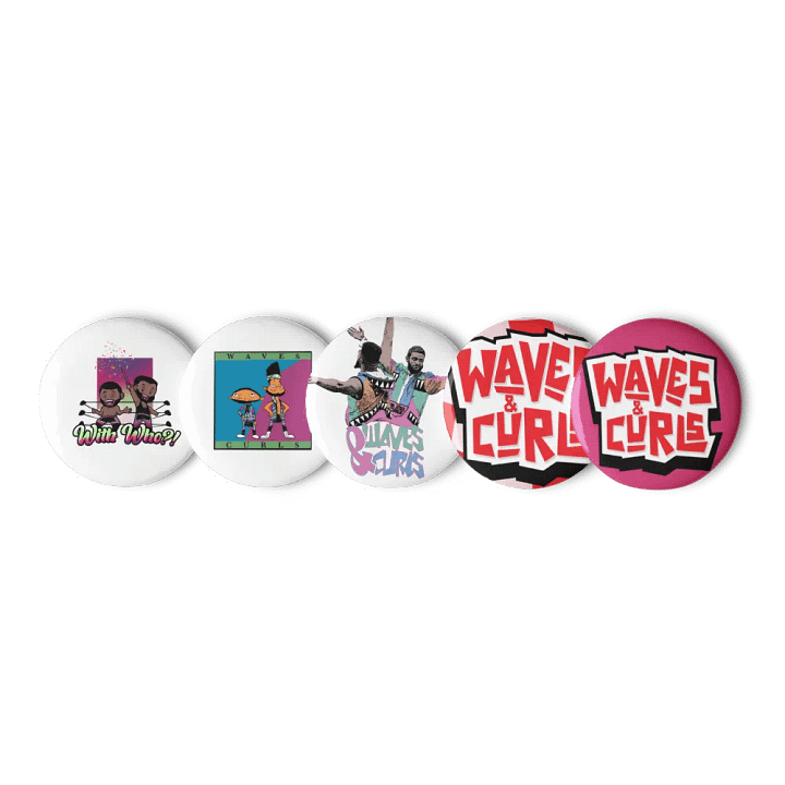 Waves & Curls Pin Set product image (1)